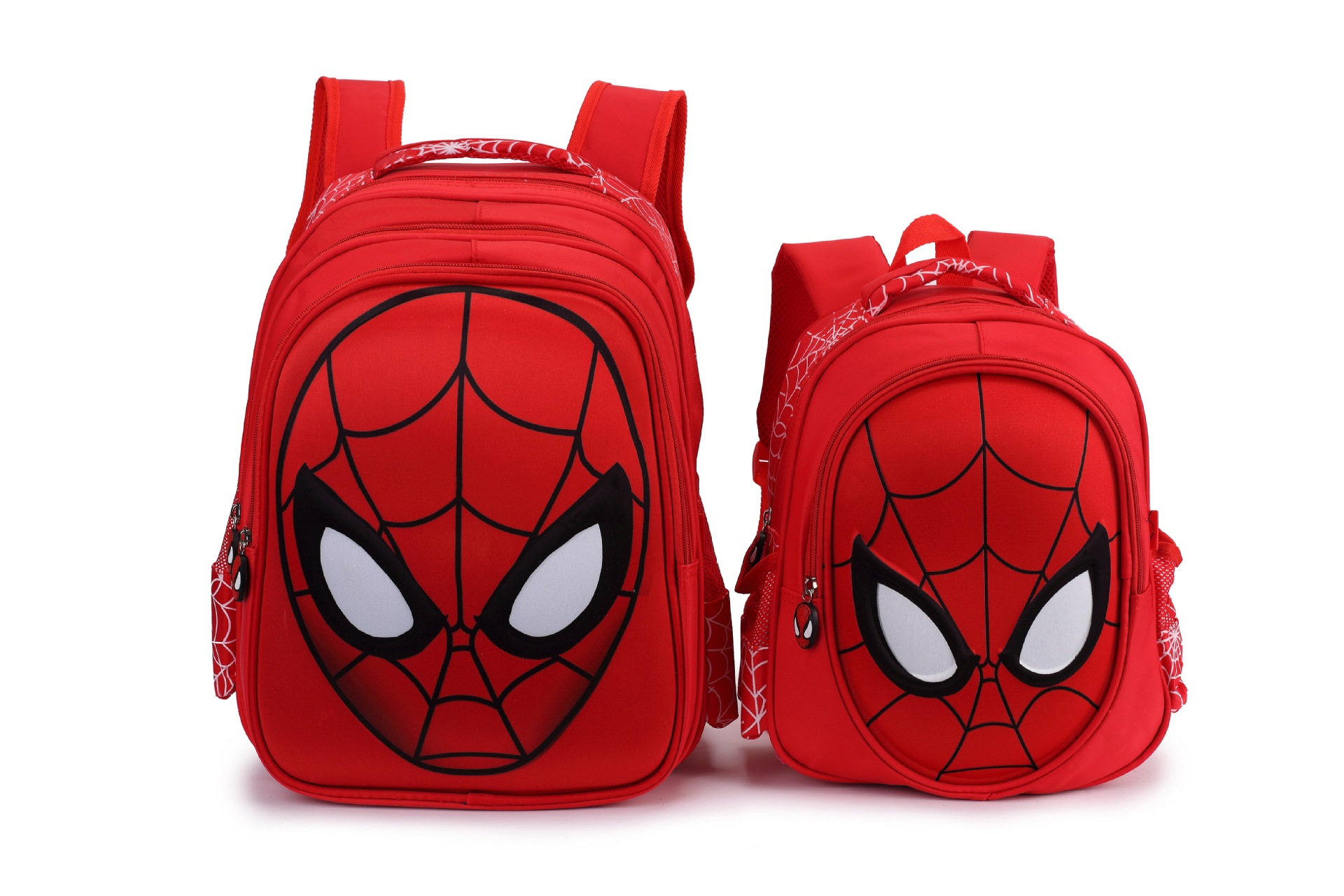 蜘蛛侠儿童书包男小学生学前班年级护脊减负幼儿园书包面具大头