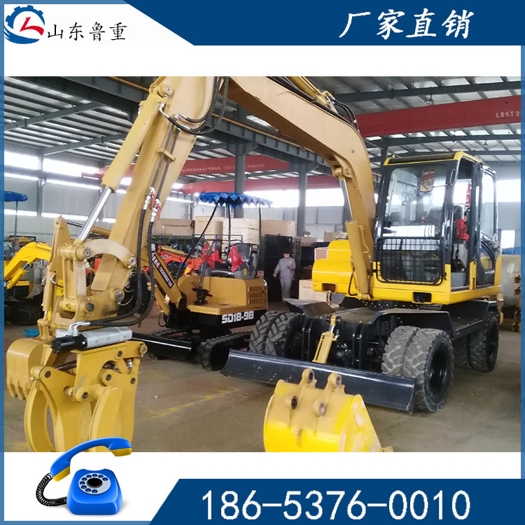 山东鲁重 各种型号 抓木机 选购