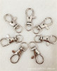 Metal keychain stainless steel, 38mm, wholesale