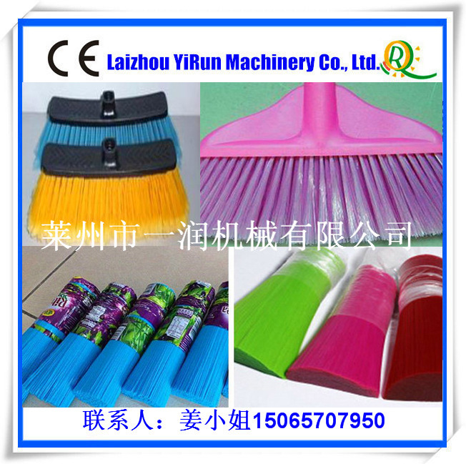 销售PP HDPE PET塑料拉丝机械设备　聚脂牙刷丝扫把丝拔丝机