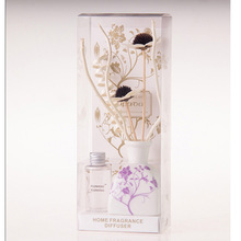 香薰套装 无火 批发 陶瓷瓶干花 藤条挥发棒礼盒装 家居芳香空气