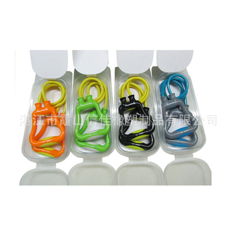 廠家供應(yīng) 仕凱一字拉力繩 拉力器助力帶 健身美腿彈力繩