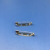 Simple safety, unproving, simple needle flat bottom two -hole brooch -mouth iron accessories spot specifications complete