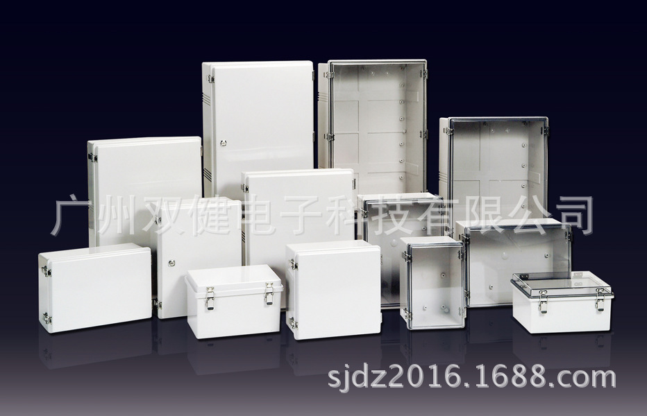 H系列 (SUS 锁扣/ 铰链）PC材料中大型塑料开关箱、密封箱
