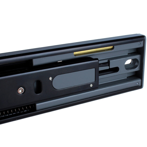 The price of a set of 100% pure copper core damping buffer drawer tracks, three-section guide rails, silent stainless steel slides