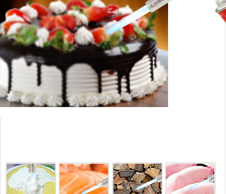 卡式液化天然气喷火枪-烘焙户外烧烤喷灯家用煤气烧猪毛打-点火