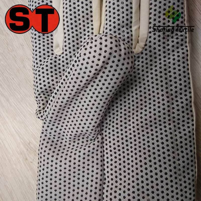 防护手套点塑/点塑防护手套面料/点塑手套防护