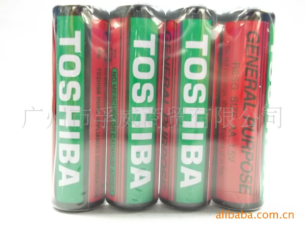 Оригинальная аккумуляторная батарея Toshiba AA Carbon No. 5 R6SG