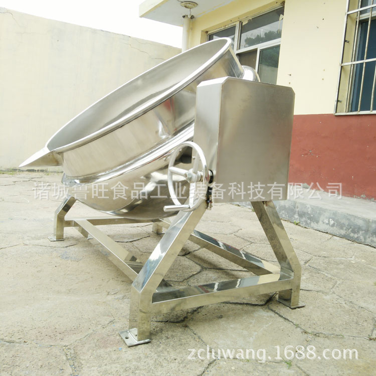 优质不锈钢蒸煮锅 可倾出料快速卤制锅 入味快速均匀 质保一年