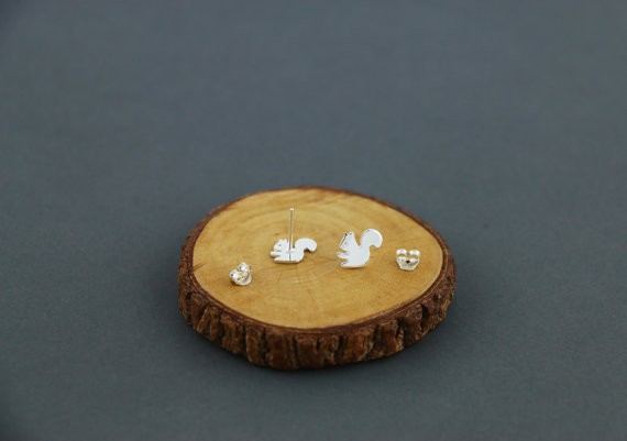 Fashion Animal Plating Alloy No Inlaid Earrings Ear Studs display picture 9