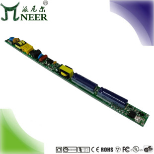 Full voltage high efficiency high PF 30-85v 100-350MA 32W certified no stroboscopic T8 power supply