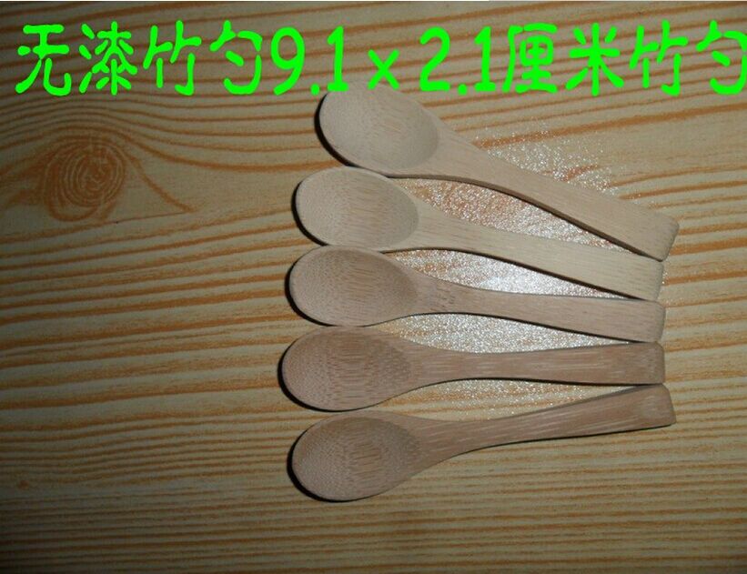 9cm bamboo spoon
