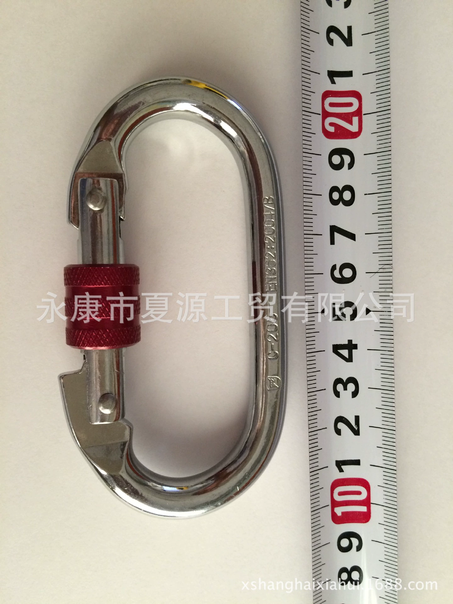 Aerial yoga mountaineering and rock climbing special main lock carabiner O-shaped lock track hook