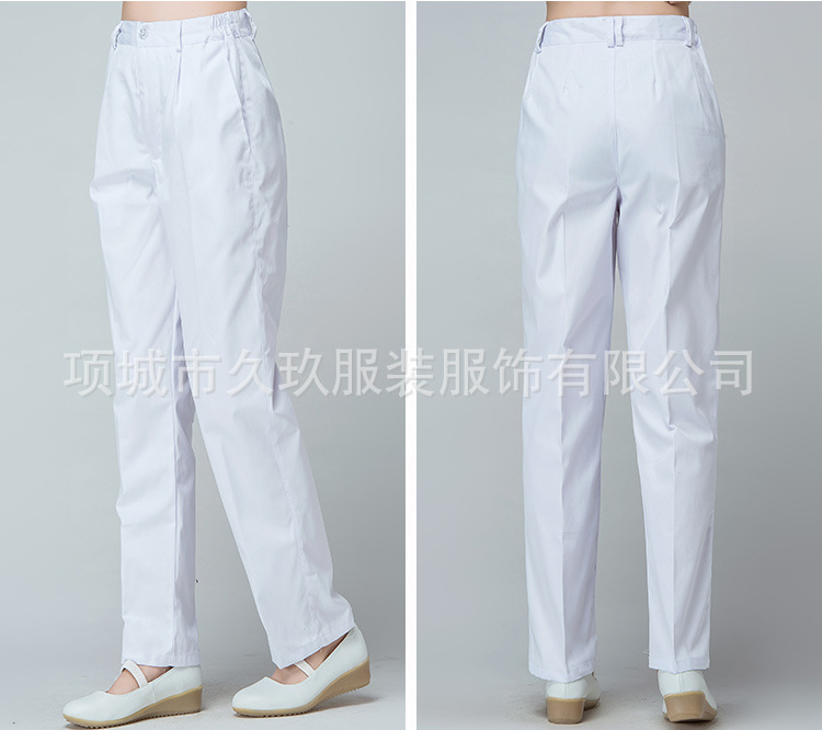 护士裤白色_14