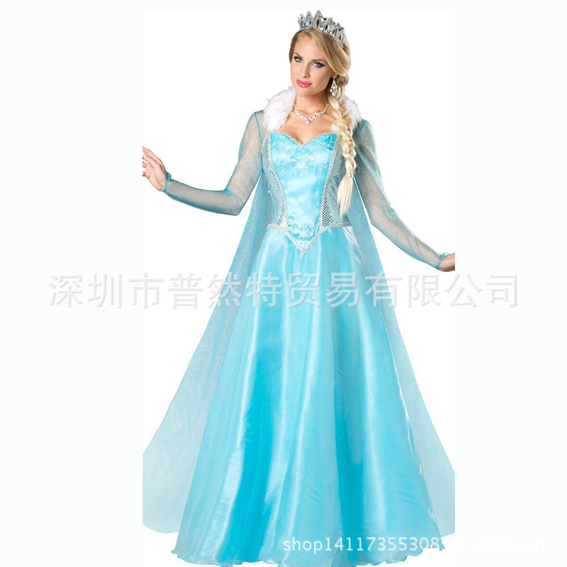 Halloween Costume Frozen Princess Elsa Cosplay Anime Cosplay Adult Costume Halloween Costume Frozen Princess Elsa Cosplay Anime Cosplay Adult Costume