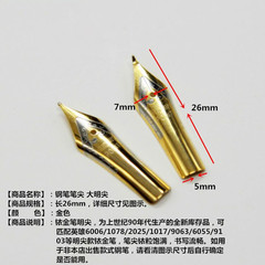 通用筆尖永生鋼筆筆尖 辦公文具 鋼筆配件0.5粗細筆尖筆尖頭批發