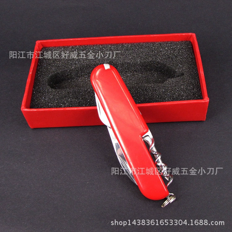 Многофункциональный нож Швейцарский армейский нож 11 Открытый Подарочный нож Открытый нож из нержавеющей стали