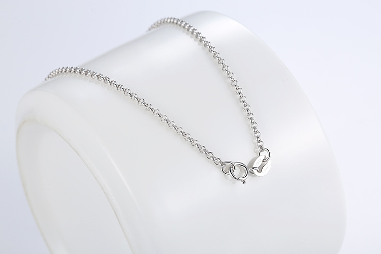 Versatile 40C Double Buckle Necklace