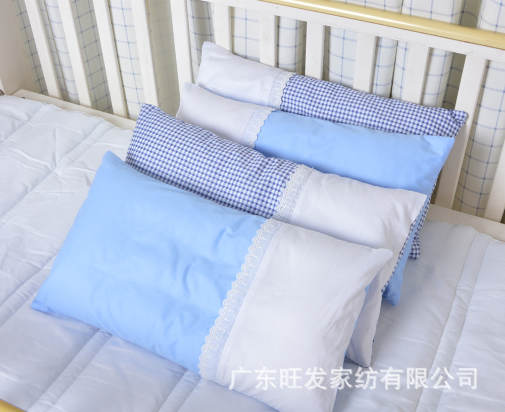 customized Autumn and winter cotton material kindergarten Stereotype pillow 1-6 baby children pillow