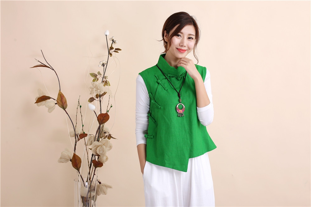 Gilet femme MA FAN TISSU en Chanvre - Ref 3316987 Image 62