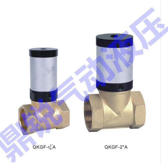 QKGF-2F返还可调式气控流体阀 QKGF-2 双位置流量可调 Q22HD-50