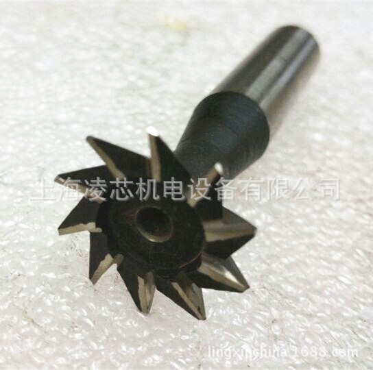 促销直柄HSS燕尾槽铣刀外径25 30 32 35 40mm角度45° 60°