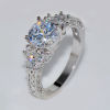 Zirconium, jewelry, high-end accessory, wedding ring, ebay, European style, wholesale