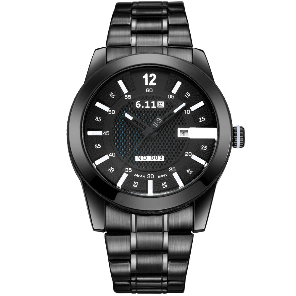 NO-003 световая волна календарь Фотоэлектрические часы мужские часы со стальным ремешком