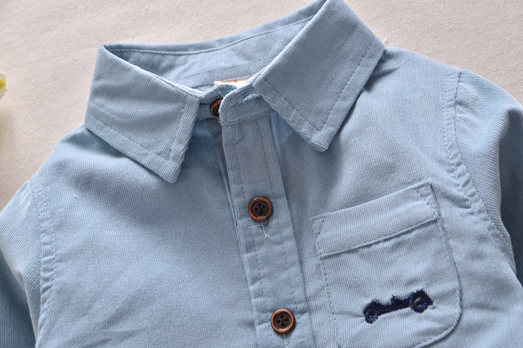 Chemise garcon à manche longue - Ref 2075942 Image 38