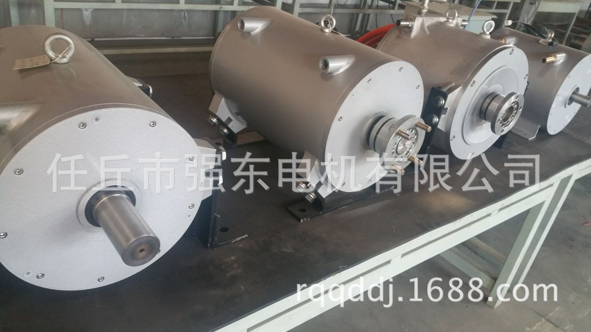 电动客车水冷电机