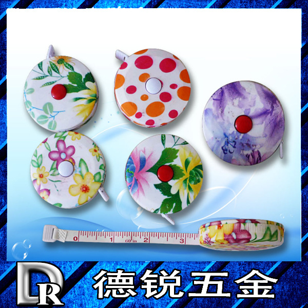 新款迷你卷尺/自动伸缩塑料尺/创意量衣尺/来图定制广告logo礼品