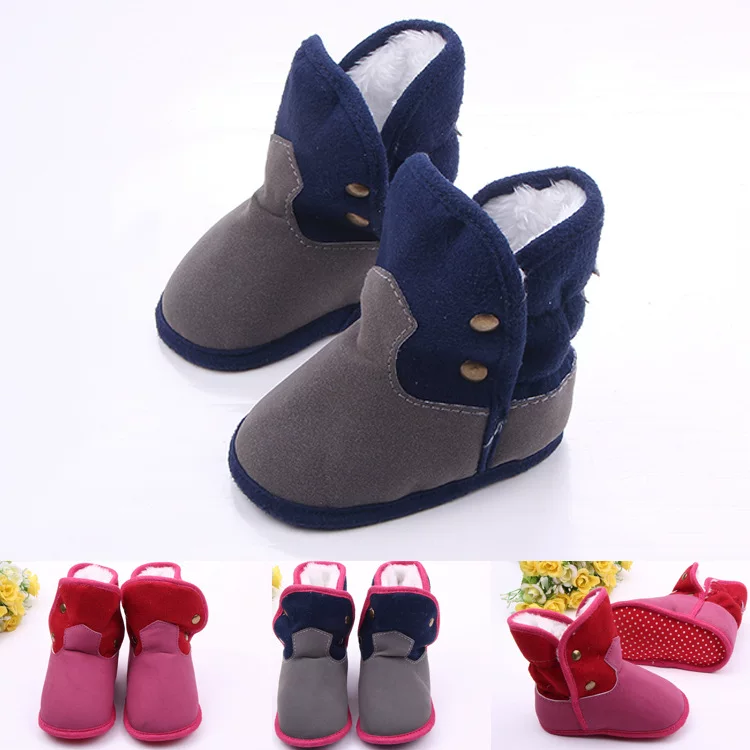 Новая зимняя детская обувь из хлопка ABYSHOES высококачественные ботинки для малышей оптом 1580