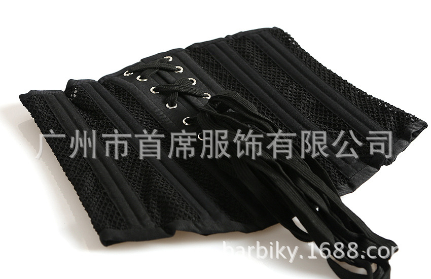 外穿网孔钢骨束腰薄款corset belt塑身腰封塑腰宫廷束身衣女腰夹-阿里巴巴