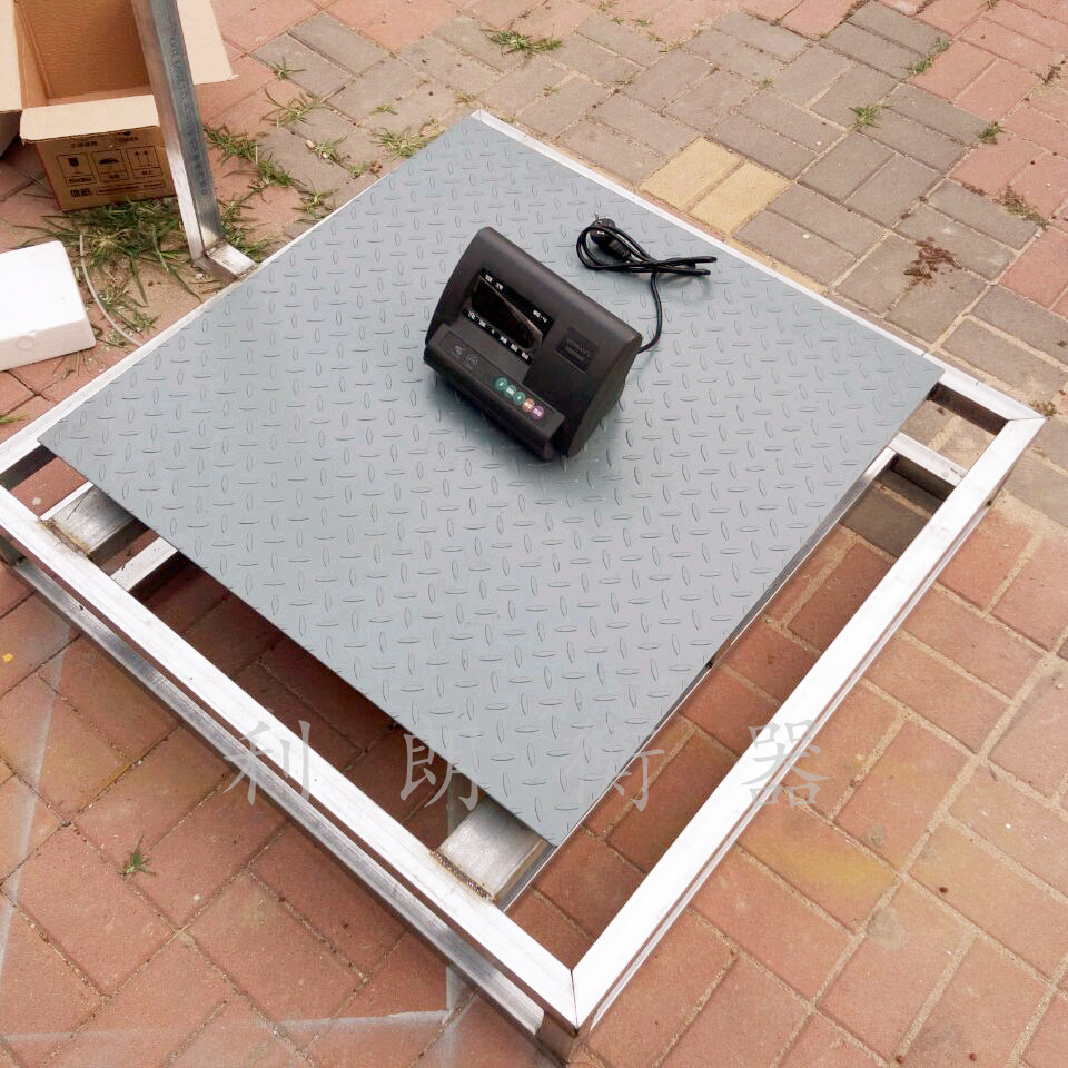 廊坊3吨电子地磅多少钱 1.5*1.5米电子秤称重设备 2吨电子地泵