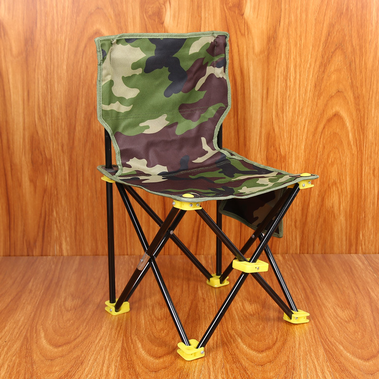 Manufactor Direct selling outdoors Portable Folding chair Fishing chair Fishing Chair Beach chairs wholesale Art painting machining customized