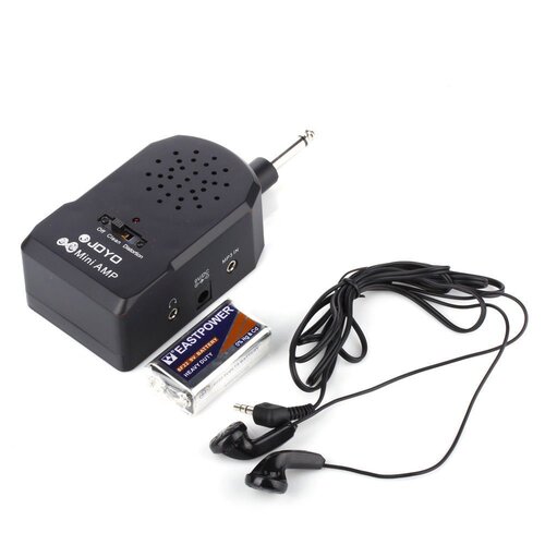 JOYO Zhuole Electric Guitar Small Speaker JA-01 Mini Portable Instrument Speaker Bass Speaker with Distortion Plug and Play