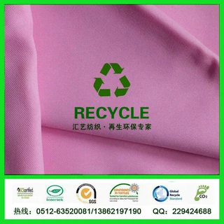 RPET服装面料（斜纹春亚纺）