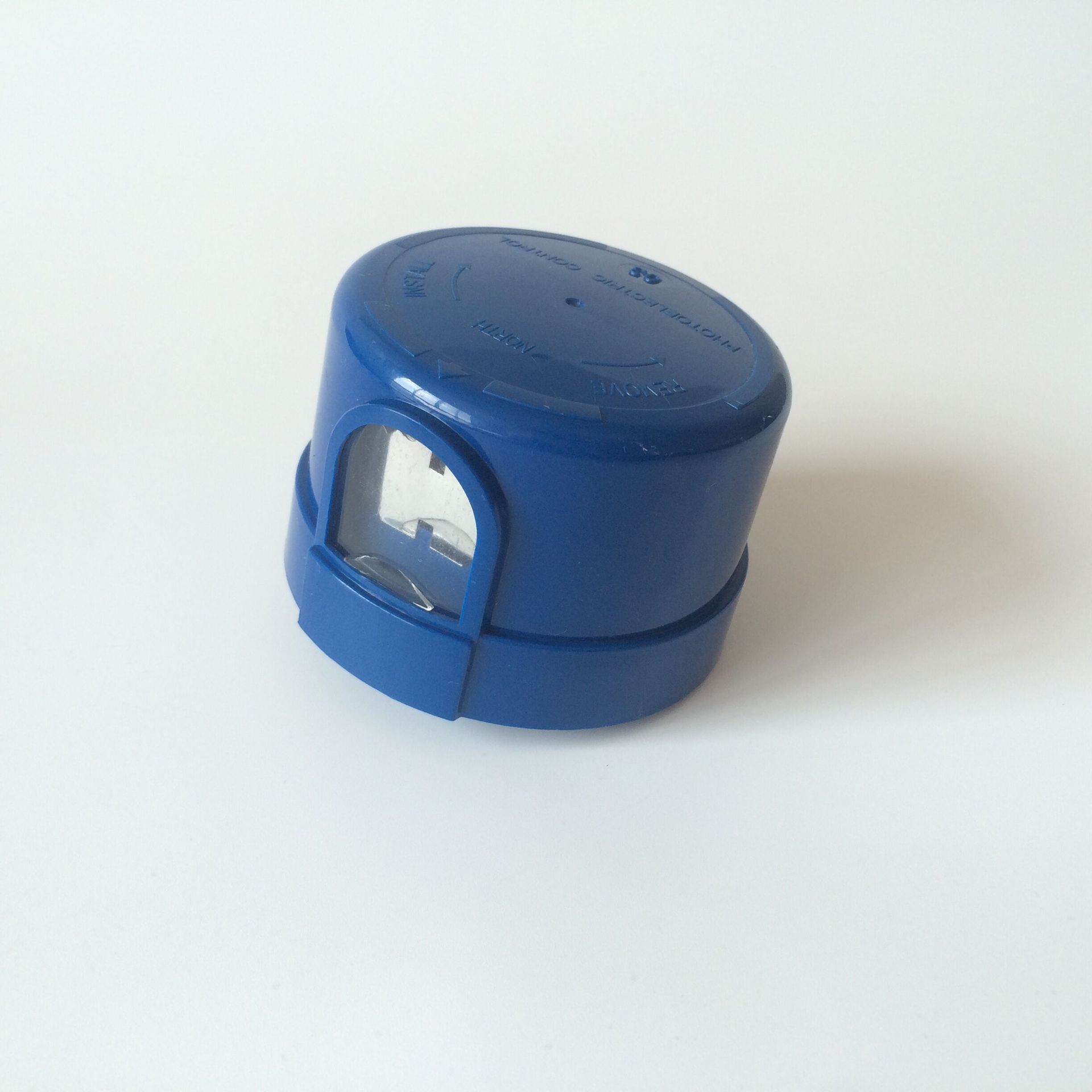 电子式钮锁光控开关 路灯光控器  户外光线感应开关10A 带底座