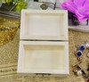 Rectangular retro wooden box, wooden storage system, accessory, storage box