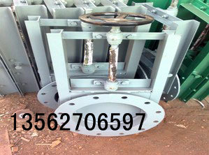 圆形手动插板阀