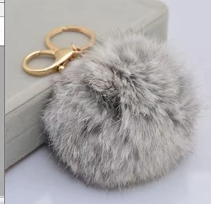 Металлический пуховый шар, модный подвес, брелок, Aliexpress, handmade, 8см