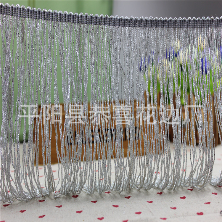 金银丝流苏排须