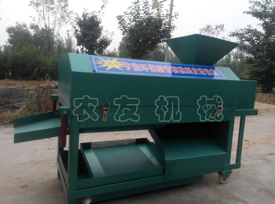 山核桃青皮脱壳机 青核桃脱壳清洗机 山核桃去皮机