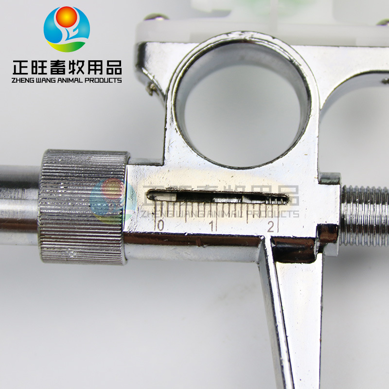 jeringa continua ajustable Mule jeringa continua veterinaria jeringa de aguja tipo H para ganado, oveja y pollo