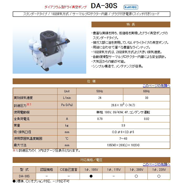 ԭƷ DA-30S ULVAC DA-30S ձĤƬʽС