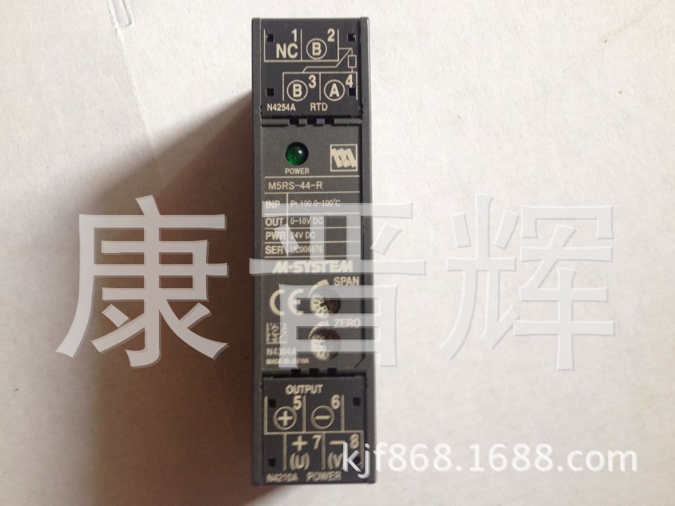 特价M-system热电阻信号变换器M5RS-3A-R