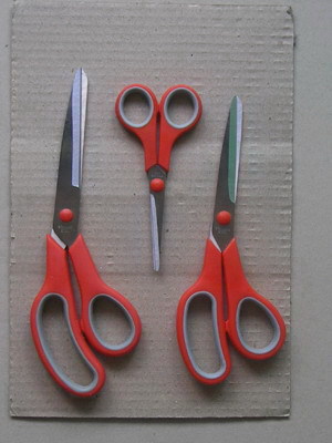 剪刀,家用剪,橡塑柄剪HD-160014