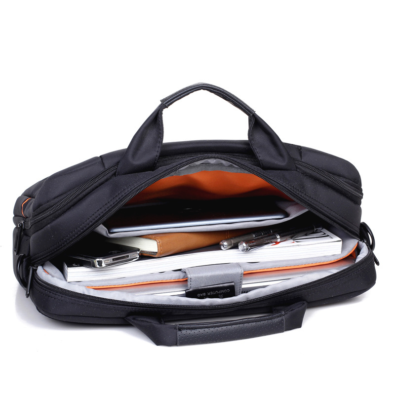 Unisex Basic Solid Color Water Repellent Briefcases display picture 5