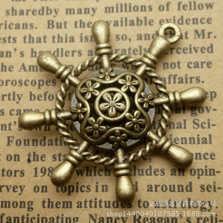Metal accessory, accessories, pendant, 35×40mm
