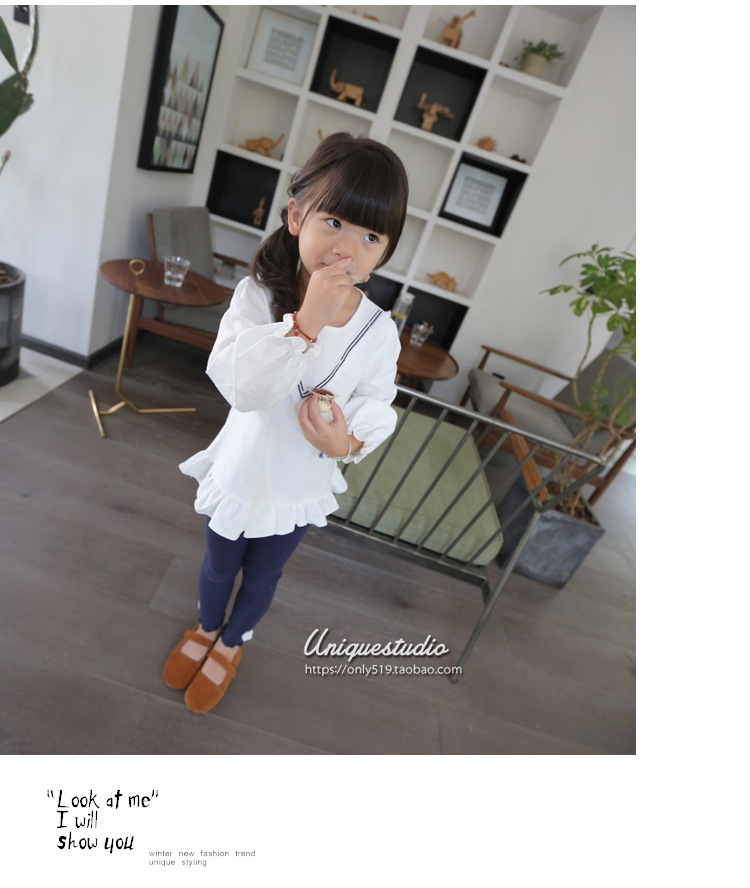 Chemise fille à manche longue - Ref 2087263 Image 21